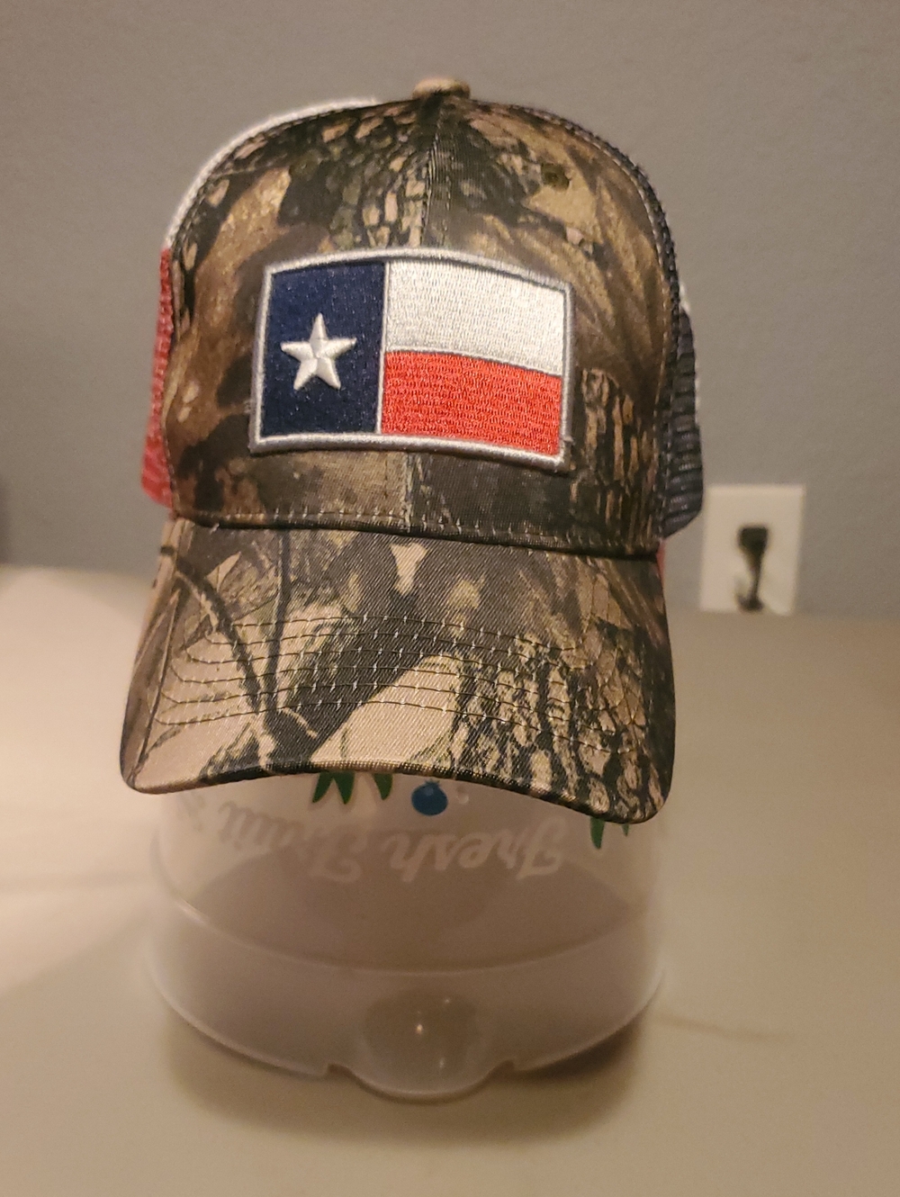 Camouflage Texas Flag Trucker Hat - Unbranded